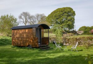 The Pheasant Shepherds Hut at Derbyshire Hills