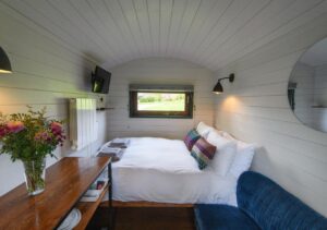 Interior of the Pheasant Shepherds Hut