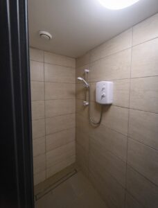 Shower facilities at Derbyshire Hills