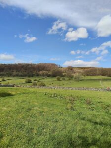 Views from Derbyshire Hills Campsite