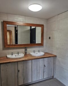 Bathroom facilities at Derbyshire Hills Campsite