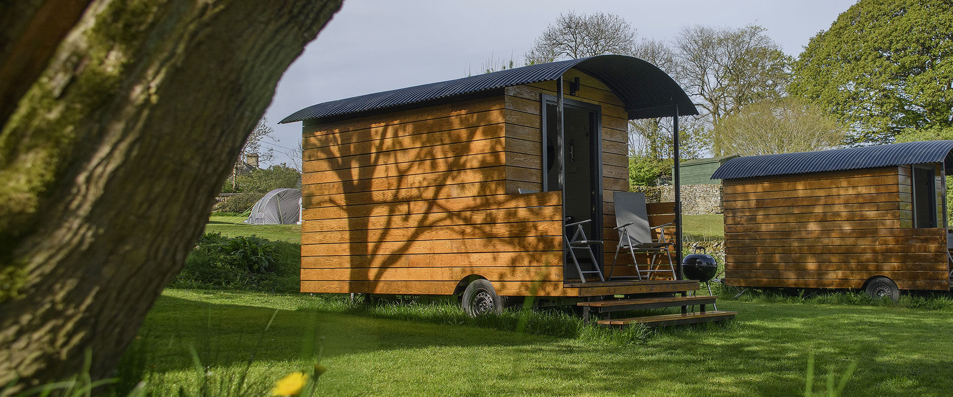 The Pheasant Shepherds Hut in the Peak District