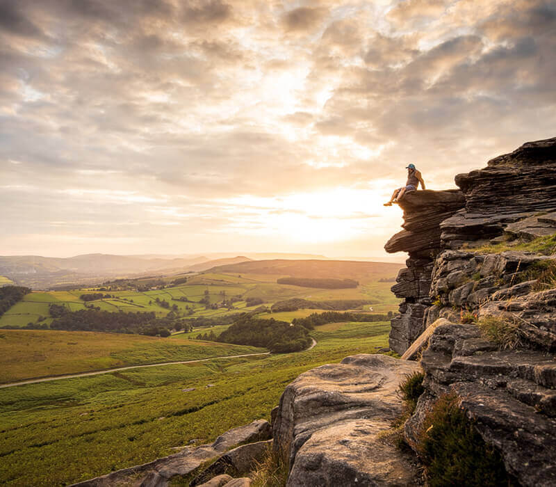 stanage-edge Rocks at Stanage Edge