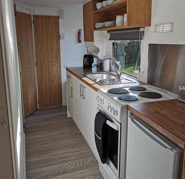 Static Caravan Kitchen