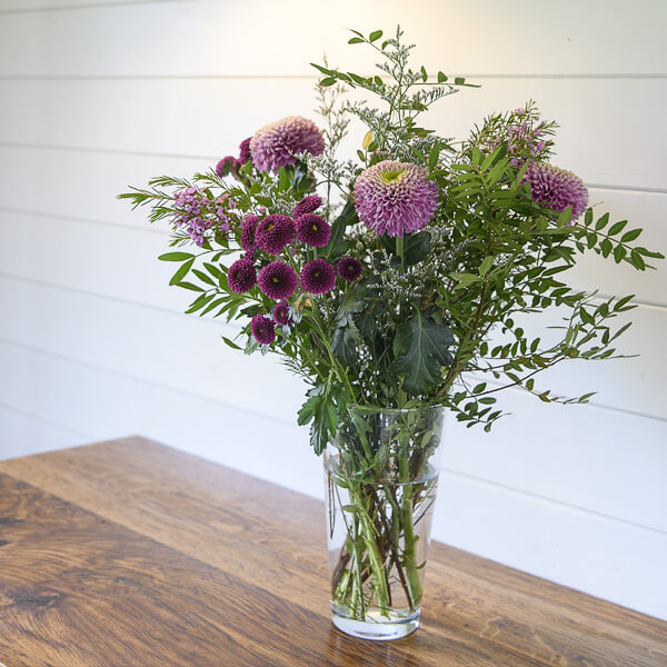Fresh Flowers in the Lapwing Shepherds Hut