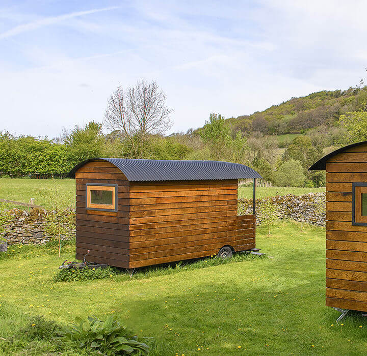 Shepherds Hut at Derbyshire Hills